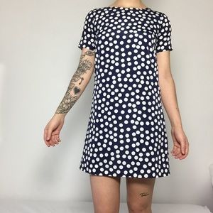 J. Crew Polka Dot Sheath Dress